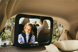 Jane Check Up LED Backseat Mirror with Remote Control – Dual LED, 360° Adjustable