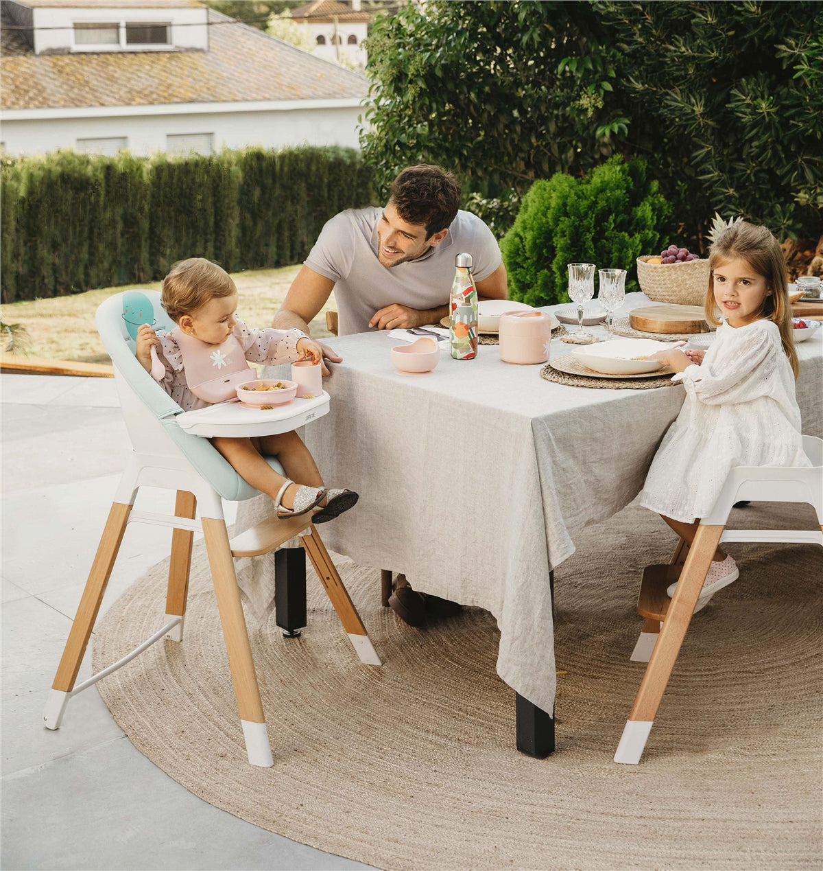 Jane Wooddy Wooden Progressive Highchair, 6m-8 years, Organics