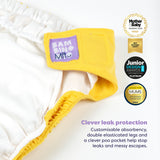 The Essentials Reusable Nappy Bundle in Garden Party + Pastels