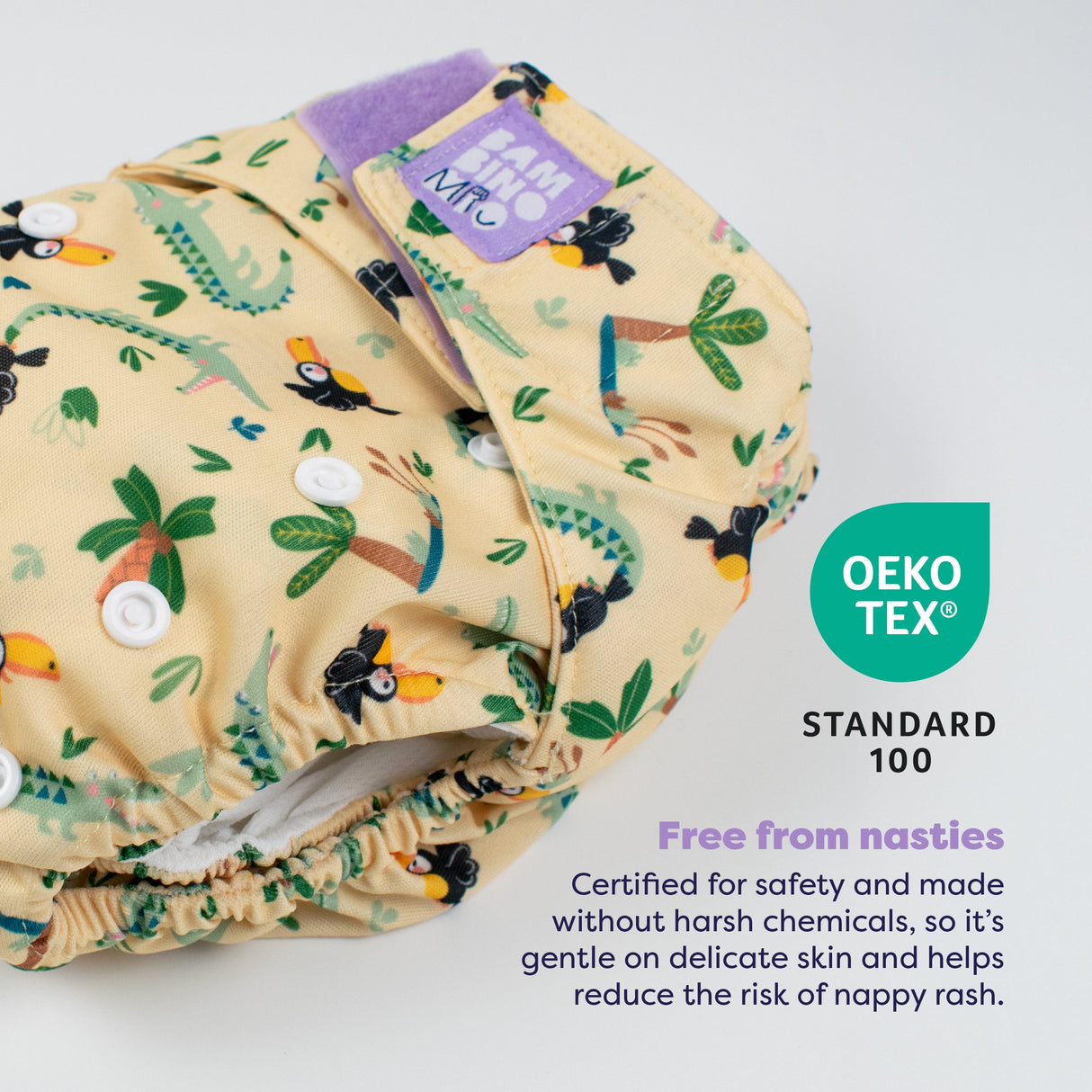 Revolutionary Reusable Nappy Bundle 5 Pack in Wild Life