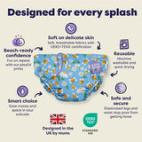 Reusable Swim Nappy in Busy Bees