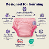 NEW: 5 Pack Reusable Potty Training Pants in Summer Smiles - Elite Design
