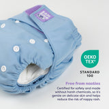 The Essentials Reusable Nappy Bundle in Paintbox Pastels