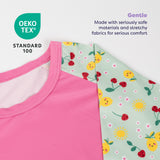 UPF 40+ Soft and Gentle Protective Swim Rash Vest in Juicy Fruit