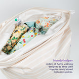 The Essentials Reusable Nappy Bundle in Wild Life