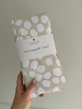 Scallop Compact Travel Mat