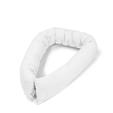 Noordi 2in1 Deluxe Baby Nest & Maternity Pillow with Silver-Ion Cotton, White