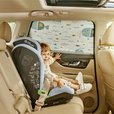 Universal Window Sock Car Shade for Baby – UVA/UVB 30+ Sun Protection & Insect Shield (2-Pack)