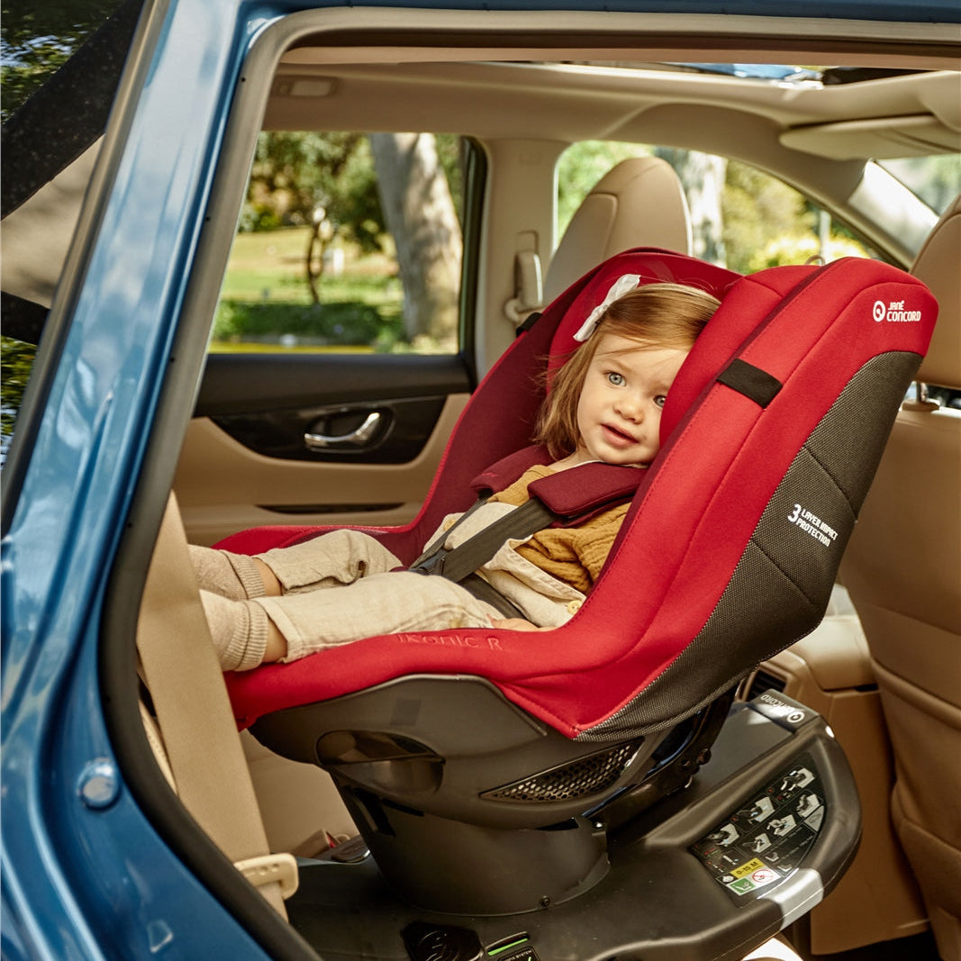 Jané Ikonic R iSize 360 Swivel Car Seat 40-105cm, 0-4 Years, Matt Black