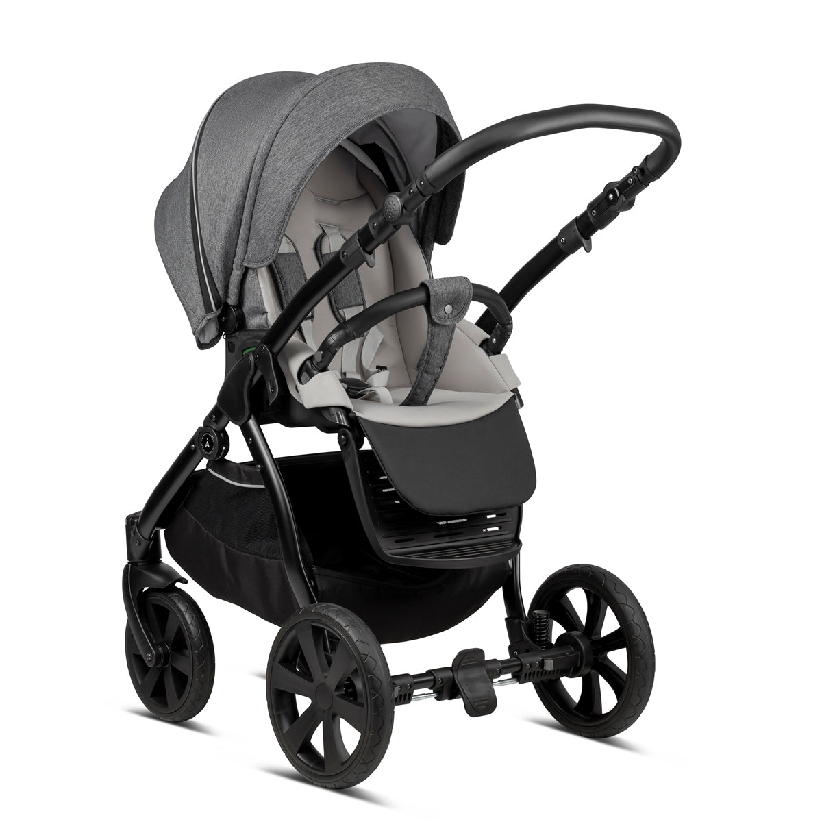Noordi Fjordi 3in1 Travel System & Nursery Bundle, Dark Grey