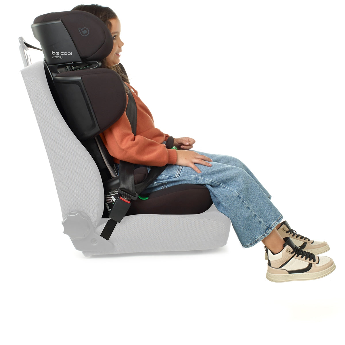 Be Cool Foldy iSize Car Seat 100-150cm, 3.5-12 Years