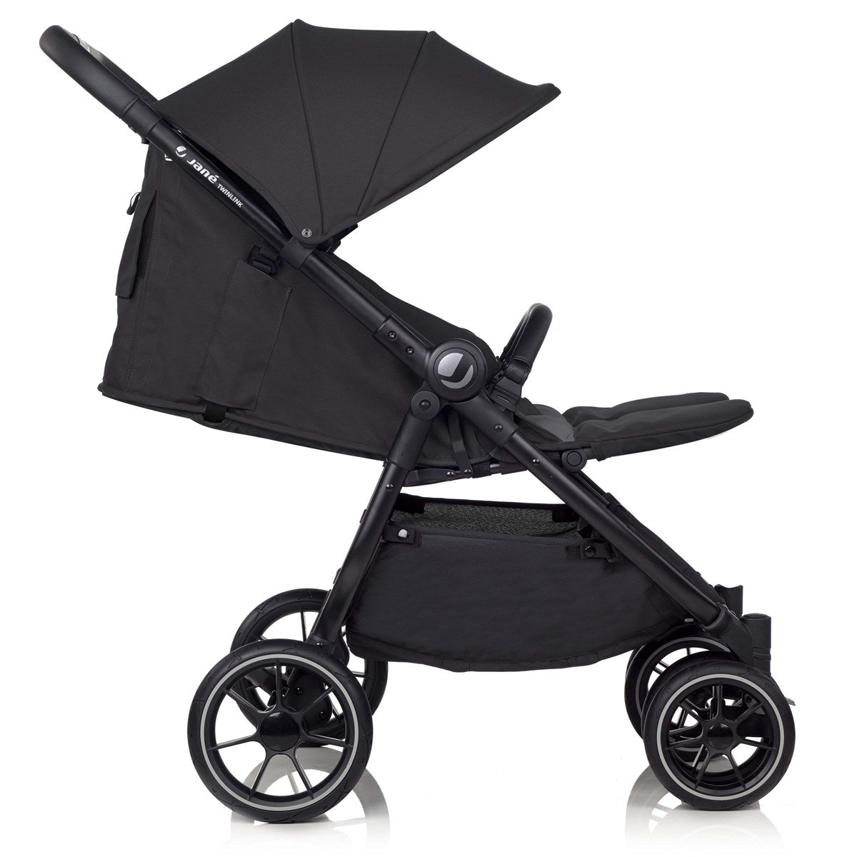 Jane Twinlink Pushchair + 2 Smart Carrycots