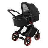 Jané Limited Edition Crosslight Pro Carbon 3in1 Travel System with Lightweight Carbon Fibre Chassis
