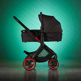 Jané Limited Edition Crosslight Pro Carbon 3in1 Travel System with Lie-Flat Kombibaby Car Seat