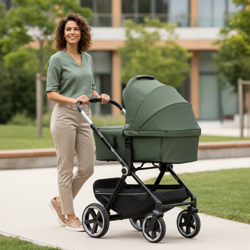 Jane Crosslight-3 Trio Kombibaby 360 Lie-Flat Car Seat Travel System