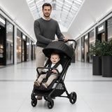 Be Cool Quick Fold Luxe Compact Fold Stroller & Footmuff / Liner 0-22kg, 0-4 years
