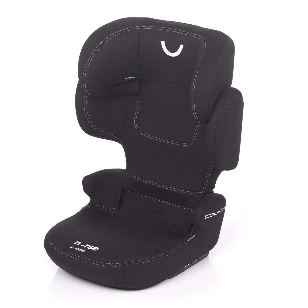 Nurse Country Foldable i-Size Car Seat 100-150cm, 3.5-12 Years, Black