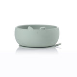 Complete 4-Piece Silicone Dinner Set for Babies - Plate, Bowl, Spoon, and Cup