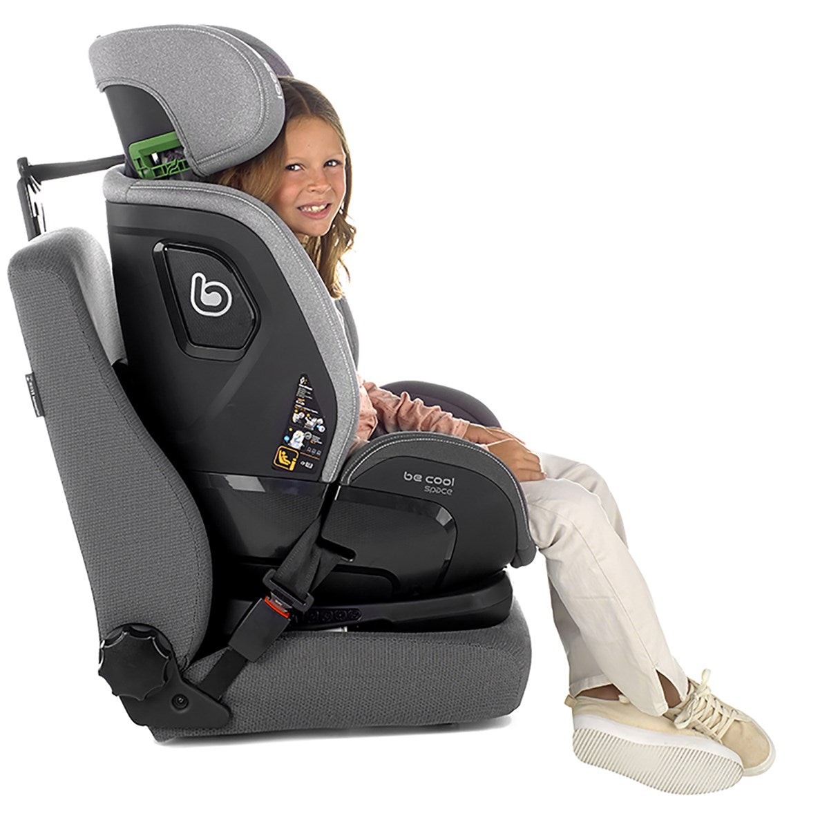 Be Cool Space Car Seat i-Size 76-150cm, 15 months–12 years