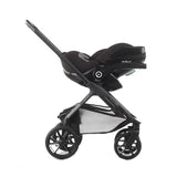 Jane Kombibaby Lie-Flat Infant Car Seat, i-Size 40-87 cm, 0-18m, Matt Black