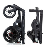 Jané Trider + Transporter Plus Carrycot, Black & Grey