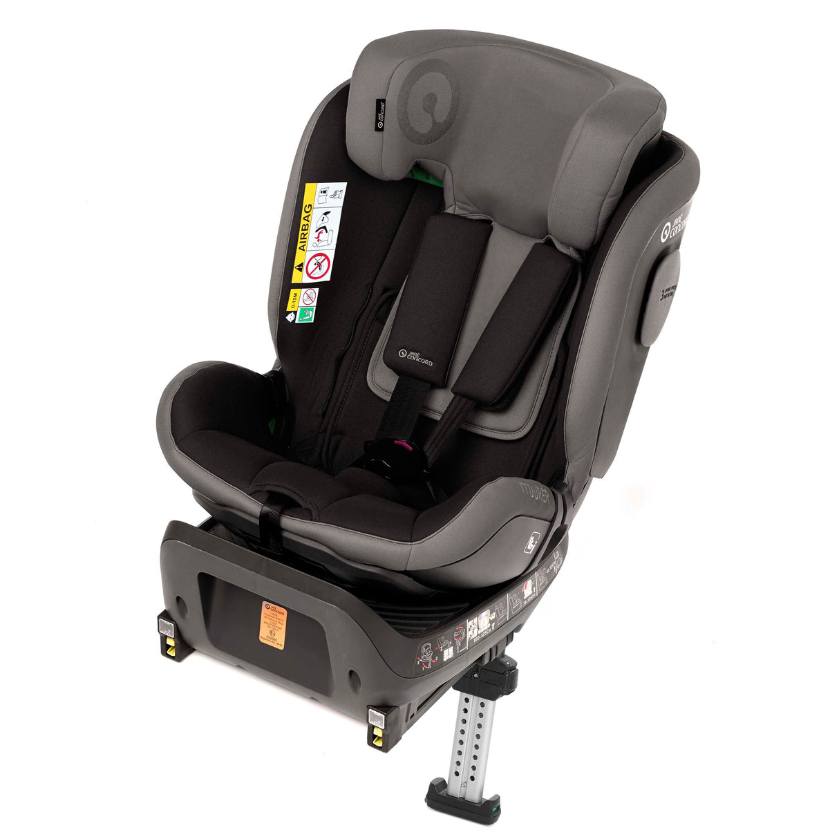 Jane iTourer Rotating i-Size ERF Car Seat, 40-125cm, 0-7 Years