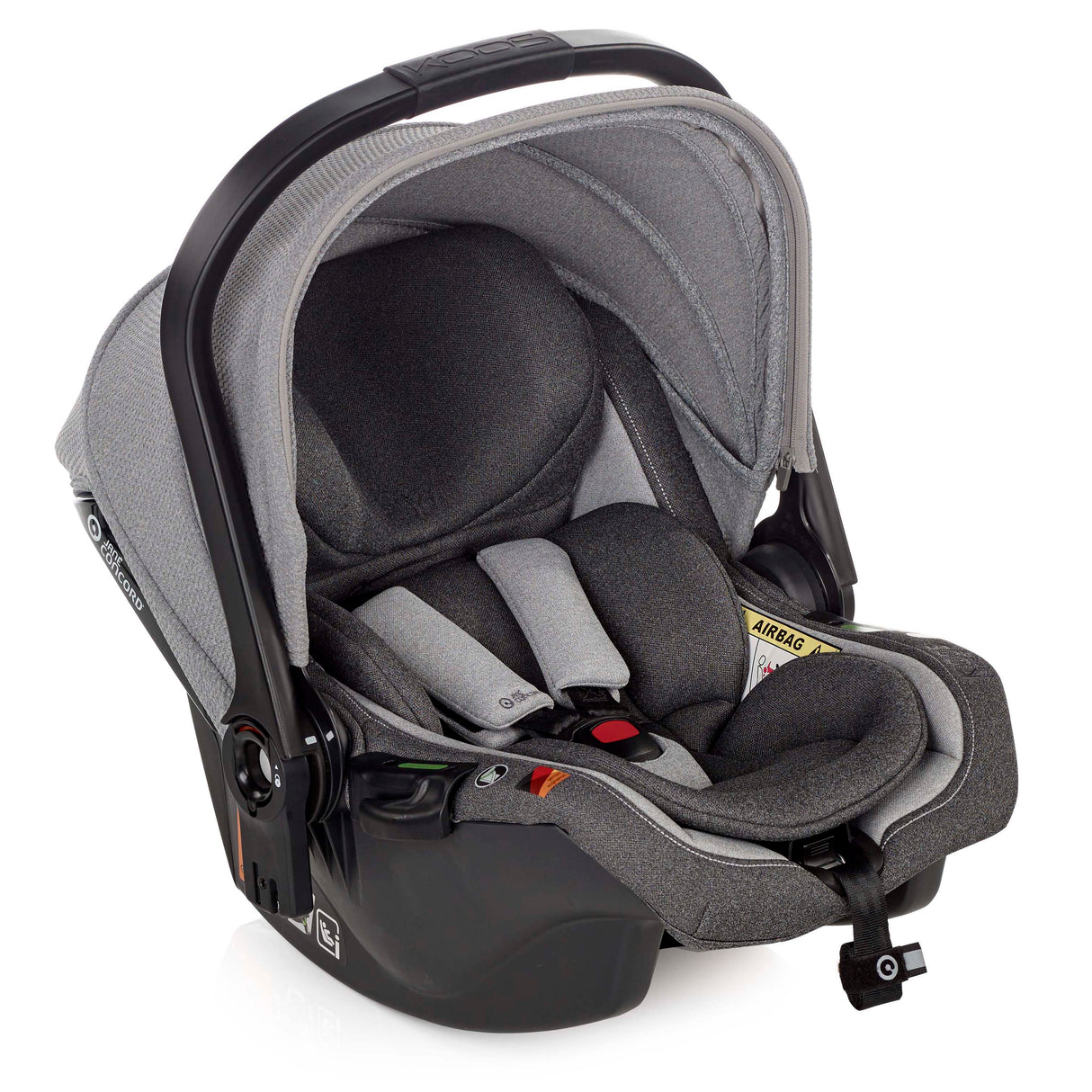 Jané Trider + Transporter Plus Carrycot, Cold Black
