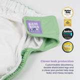 Revolutionary Reusable Nappy Bundle 5 Pack in Paintbox Pastels