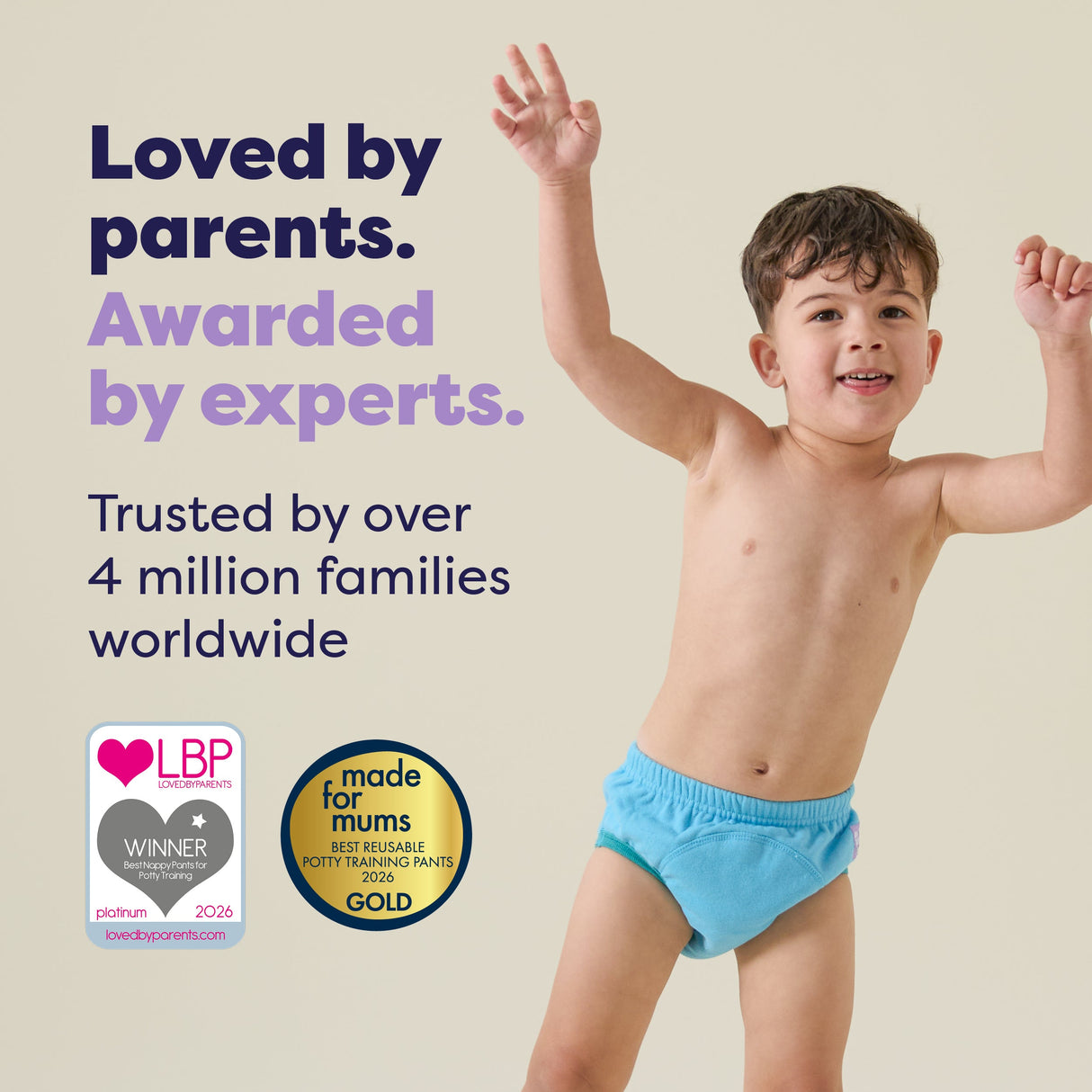 NEW: 5 Pack Reusable Potty Training Pants in Wild Life - Elite Design