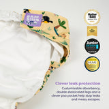 Revolutionary Reusable Nappy in River Rascals