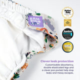 Revolutionary Reusable Nappy in Safari Squad