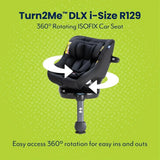 Graco Turn2Me DLX i-Size R129 Car Seat - Midnight