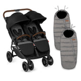 Jane Twinlink Luxe Pushchair & Pram with Footmuffs