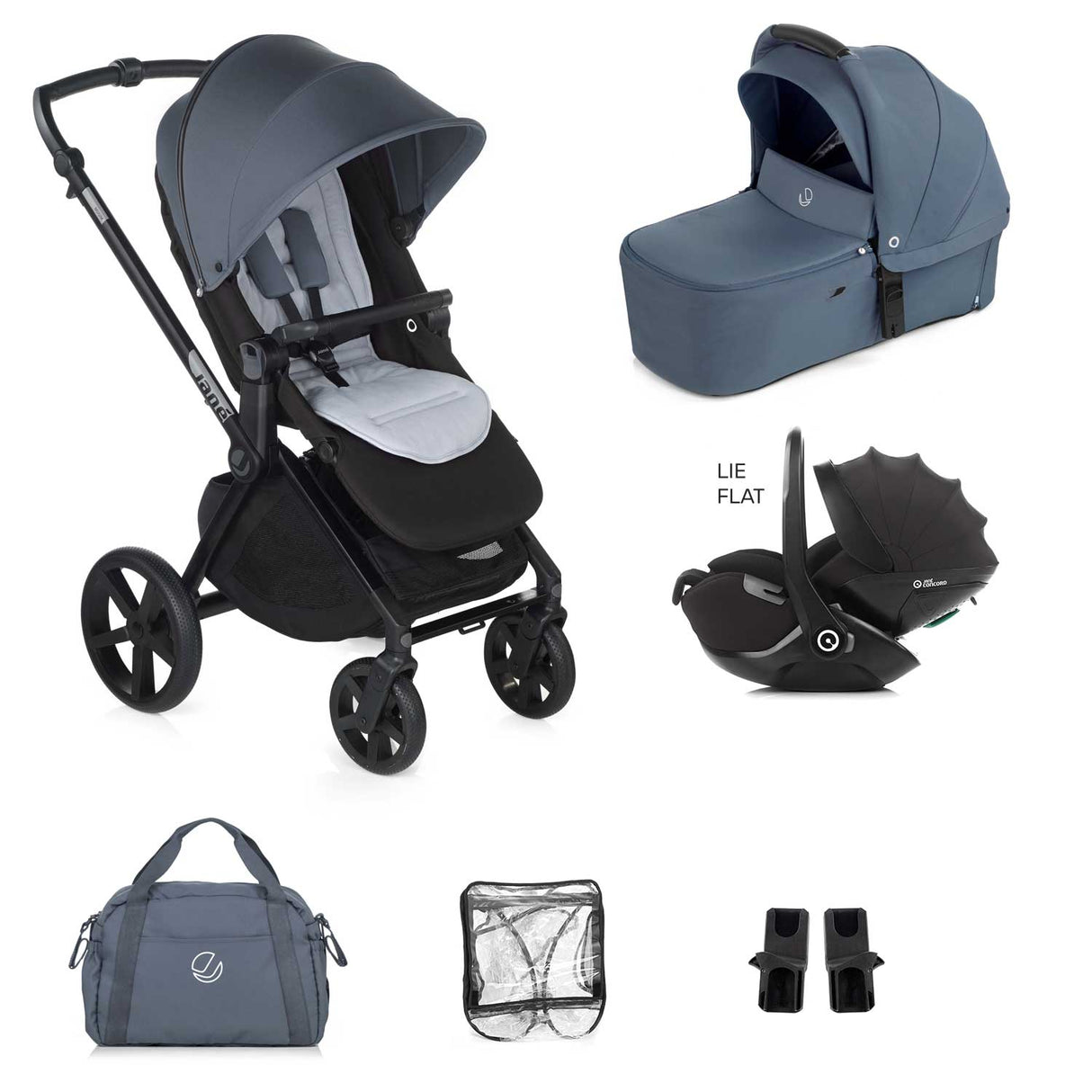 Jane Muum-4 Kombibaby 360 Lie-Flat Car Seat Travel System