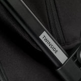Twinside Twin Stroller + 2 Smart Carrycot, Coal