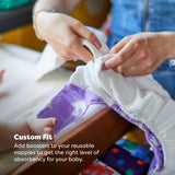 The Essentials Reusable Nappy Bundle in Paintbox Pastels