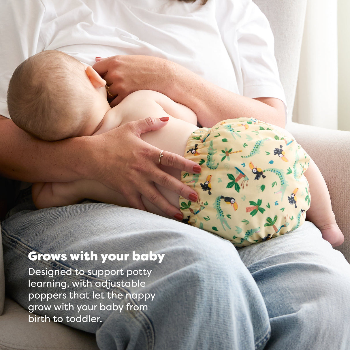 Revolutionary Reusable Nappy in River Rascals