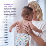 Revolutionary Reusable Nappy in Safari Squad