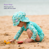 Reusable Swim Nappy in Crafty Croc