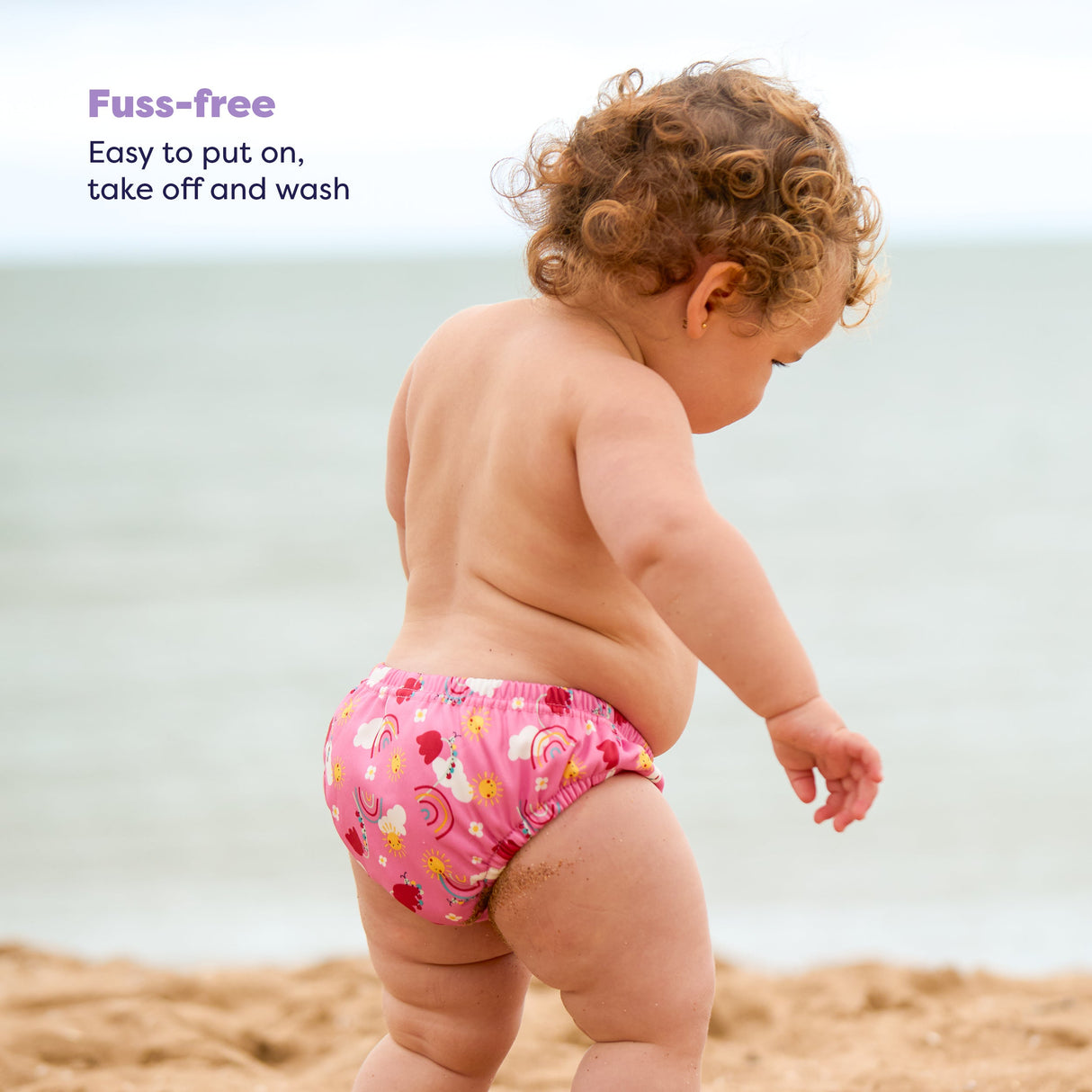 Reusable Swim Nappy in Happy Days