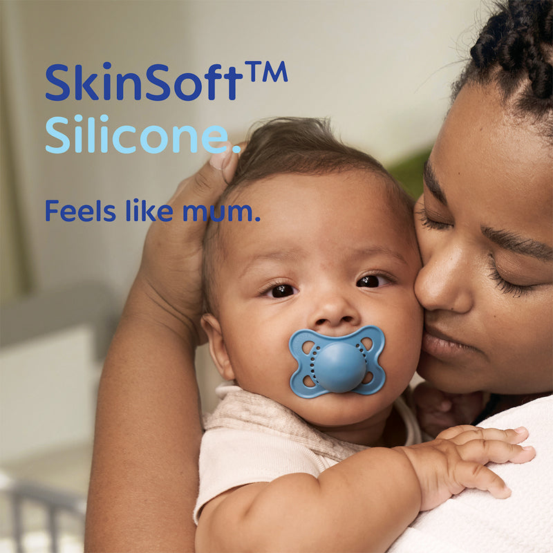 MAM Original Soother Blue Design 18-36m 2Pk