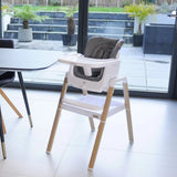 Tutti Bambini Nova Evolutionary Highchair - White/Oak