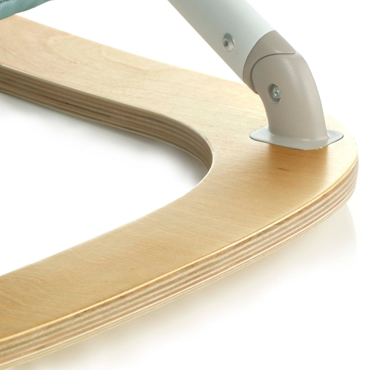 Jane Kalm Wooden Hammock – Natural Birch Rocker with Soft Padded Insert, Sesame