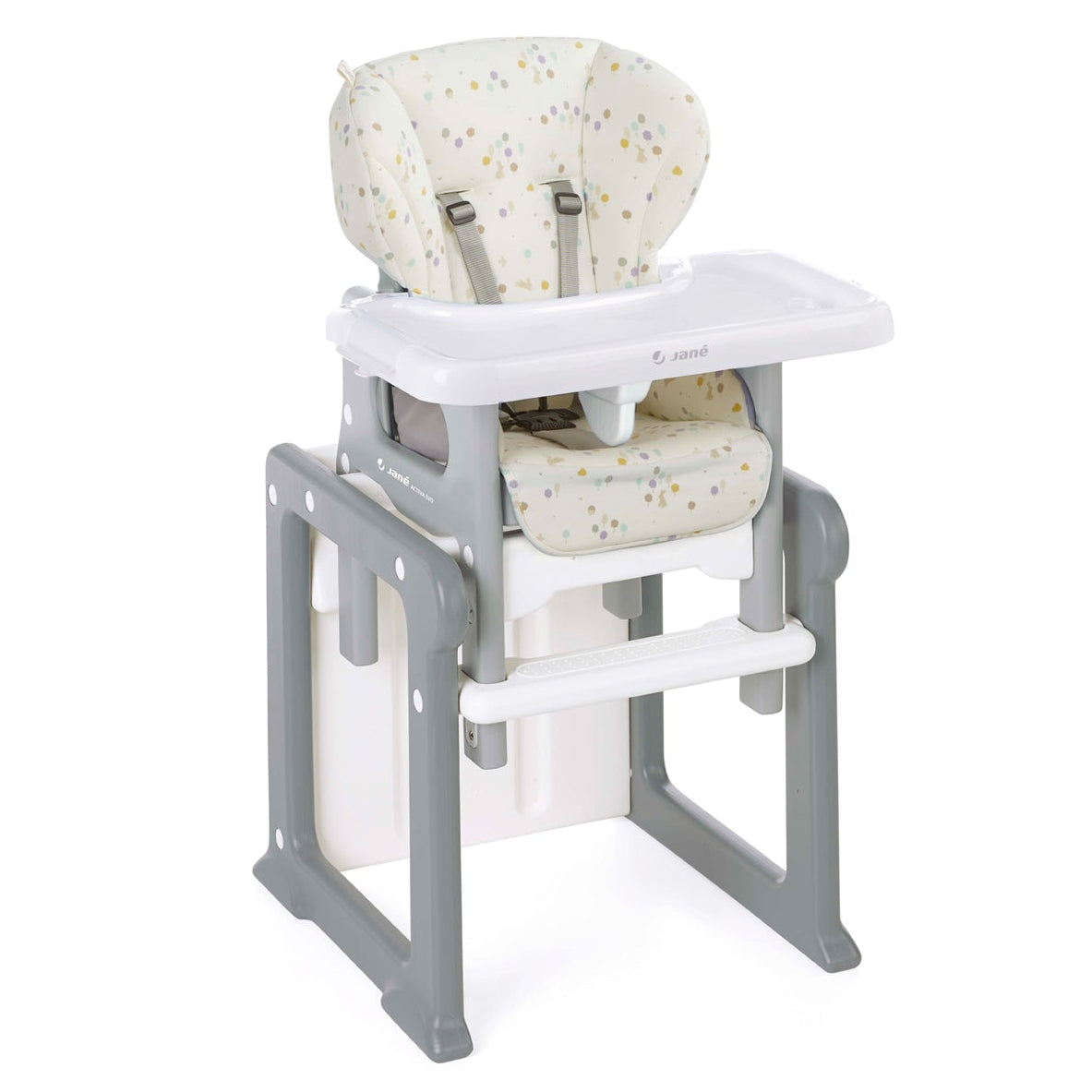 Jane Activa Evo 2in1 Highchair / Junior Table & Chair, 0-3 years, Iris