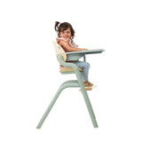 Jane Noah Highchair – Convertible Beechwood Chair from 6 Months to Adulthood, Botanic