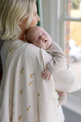 Pears Large Swaddle Muslin