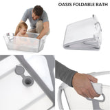 Jane Oasis Folding Bathtub, Blue