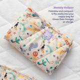 On-The-Move Baby Changing Mat in Safari Squad