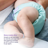 Revolutionary Reusable Nappy in Aqua