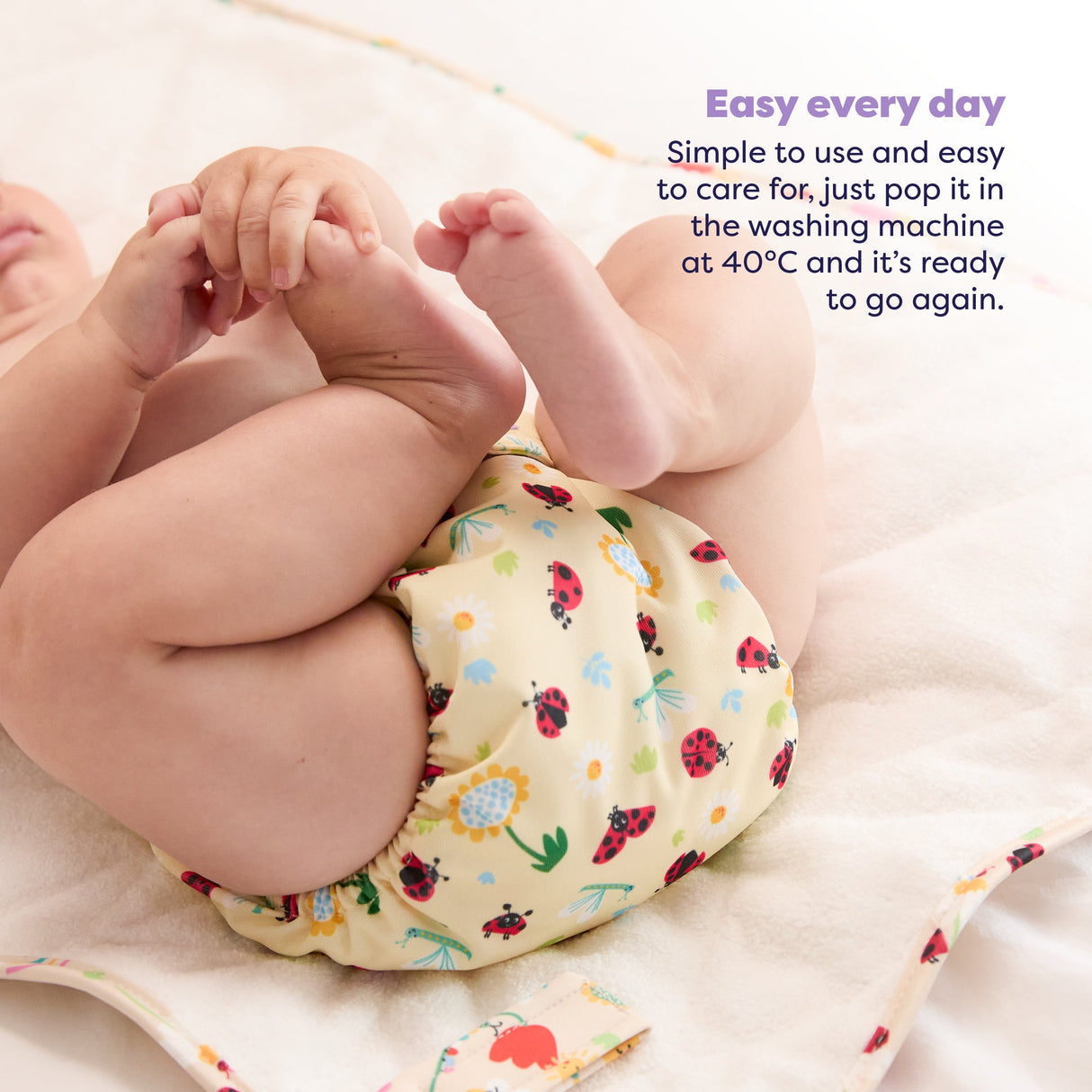 Revolutionary Reusable Nappy in Flutter And Bloom